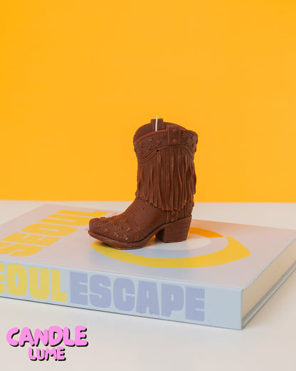 CowBoy Boot Candle
