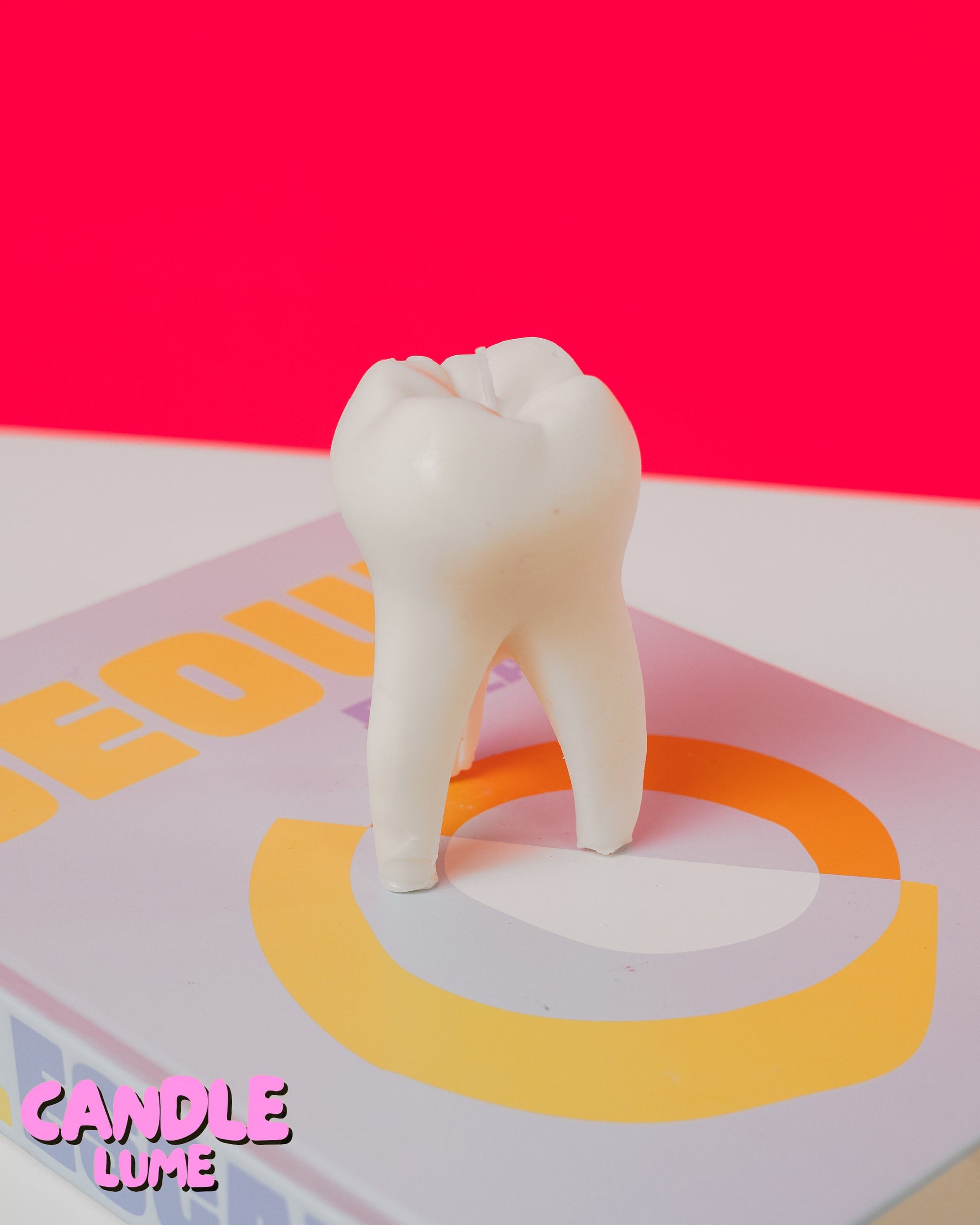 Large Tooth Candle