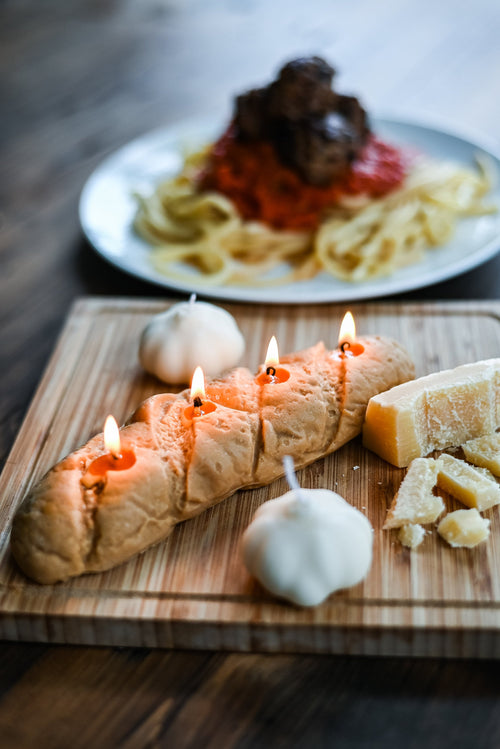 Baguette candle / Load Candle / Bread Candle / Bread Loves / Fun Candle / Baguette / Unique Candle / 4 wick Candle