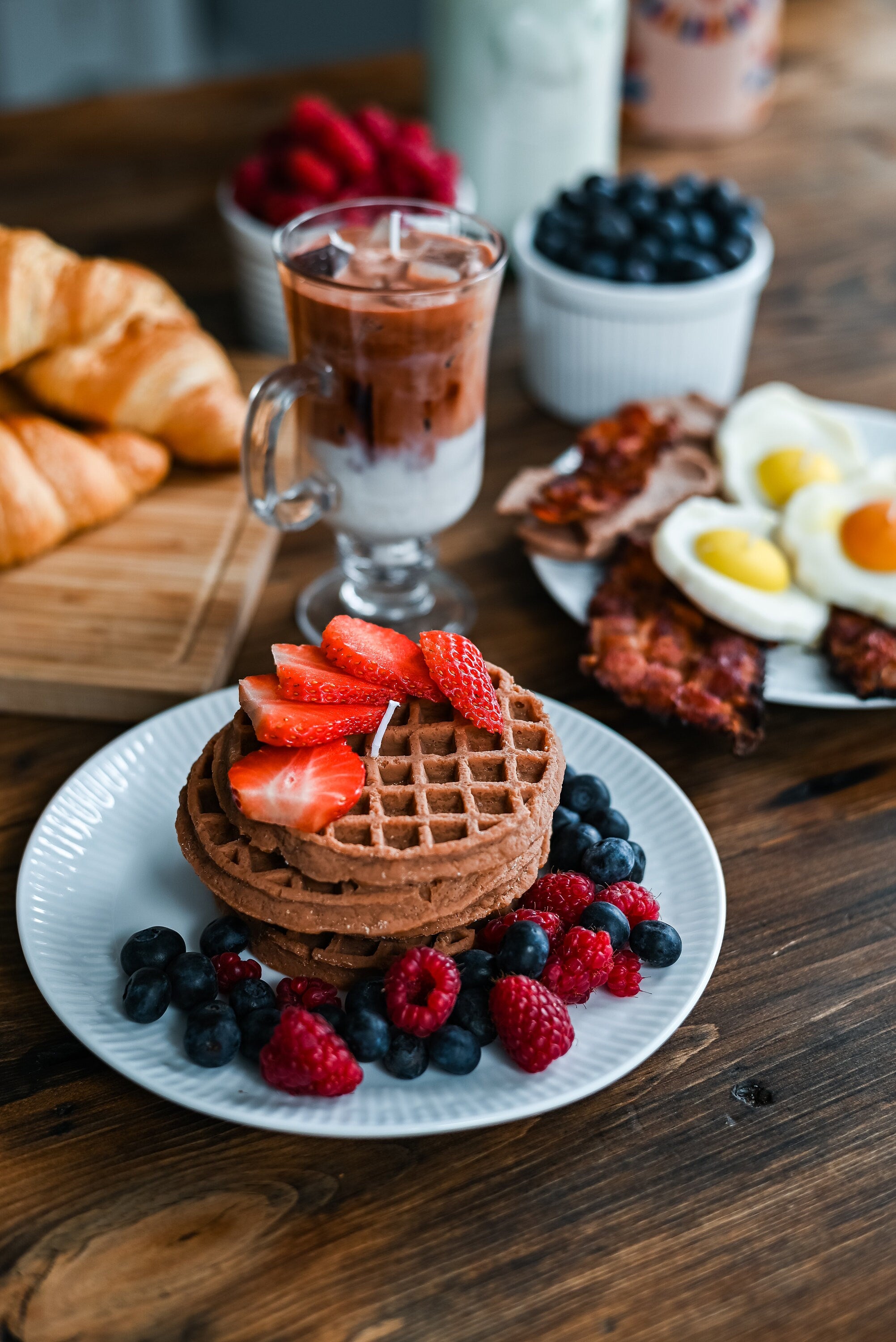 Waffle Candle / Waffle Stack Candle / Food Candles / Breakfast Lovers / Waffle Lovers / Pancake Lovers