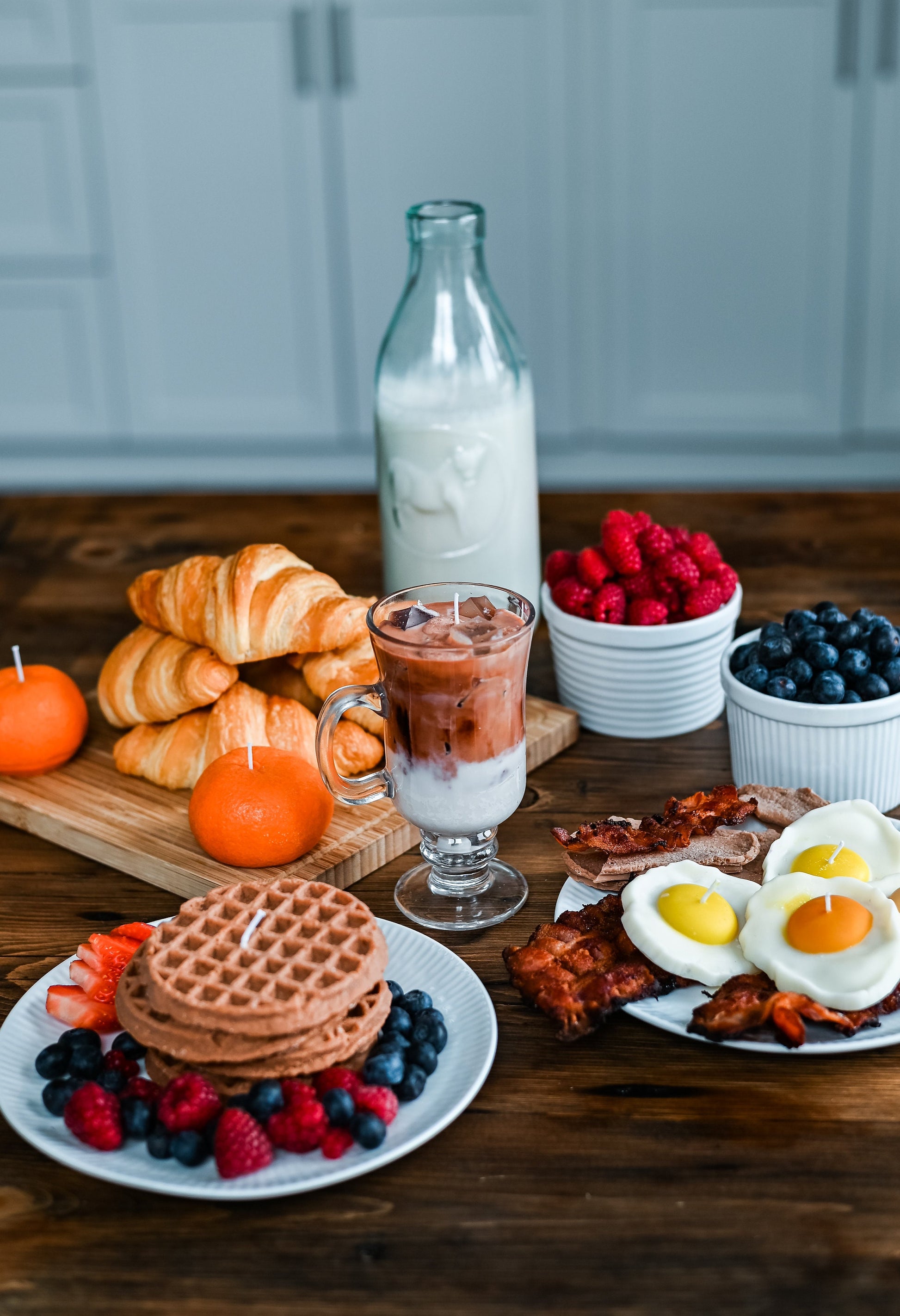 Waffle Stack Candle