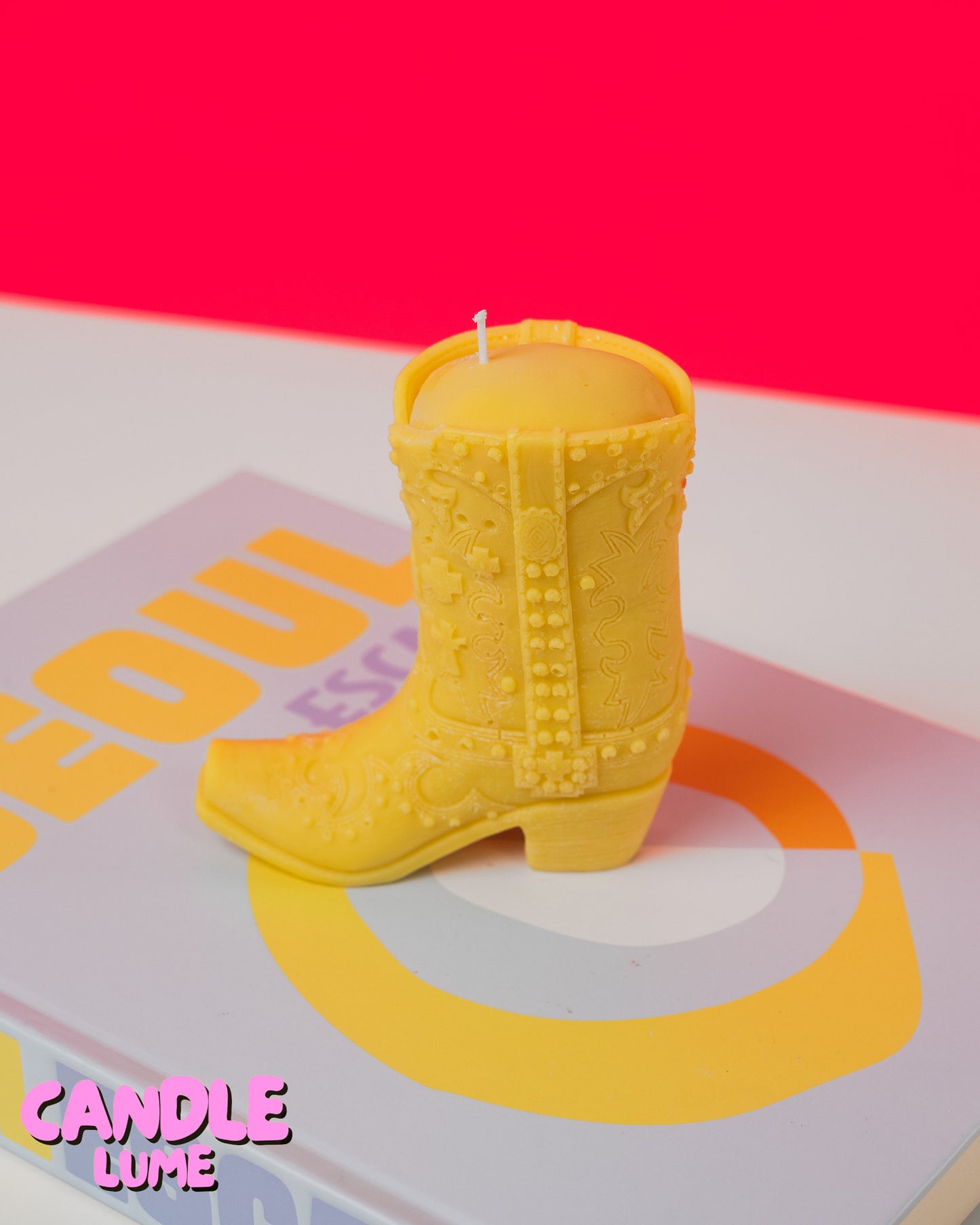 CowBoy Boot Candle / Yeehaw Candle / Western Candle / Country Candle