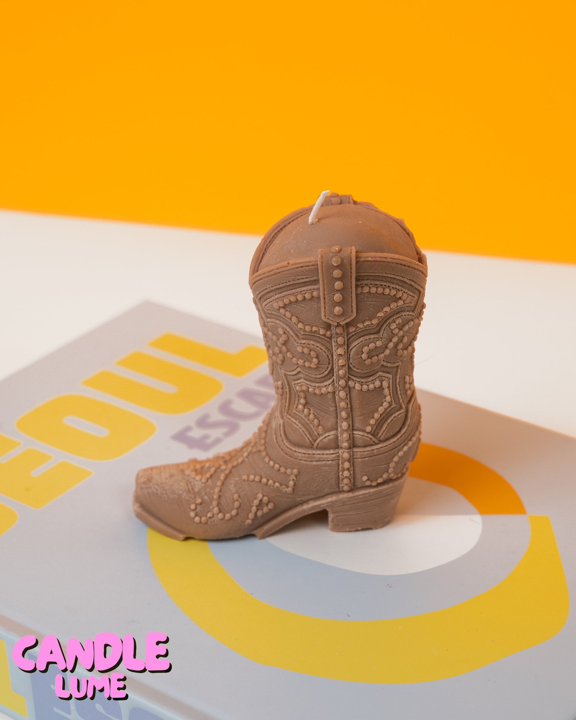 CowBoy Boot Candle / Yeehaw Candle / Western Candle / Country Candle