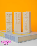 Bride Candle / Maid of Honour Candle / Bridesmaid Candle / Wedding Candle / Wedding decor / Just Married / Wedding Decorations / Brides