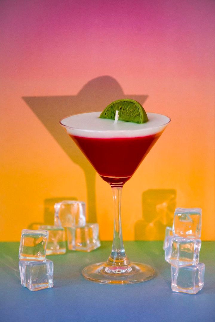 Cosmopolitan Candle / Cocktail Candle / Martini Lovers / Cosmopolitan Lovers