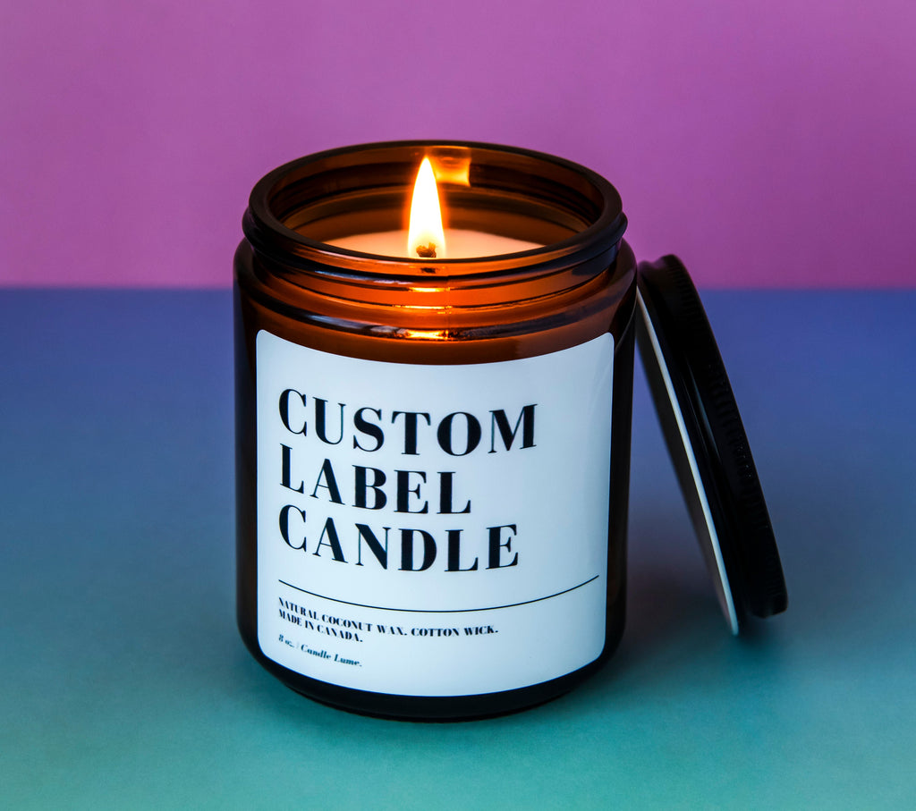 Custom Label Candles, Funny Gift Idea , Coconut Wax Candles, Fun Gift Ideas, Party Candles