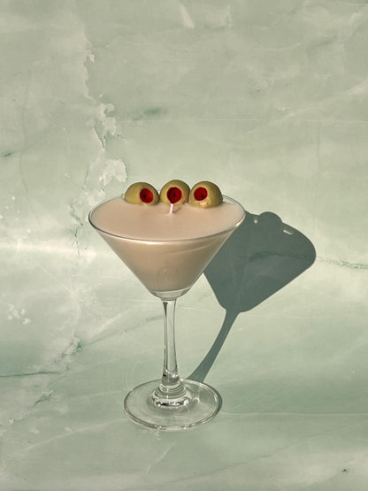 Dirty Martini Candle / Martini Candle / Olive Martini / Martini Lovers / Cocktail Lovers
