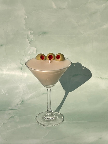 Dirty Martini Candle / Martini Candle / Olive Martini / Martini Lovers / Cocktail Lovers