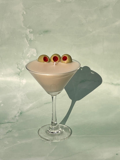 Dirty Martini Candle / Martini Candle / Olive Martini / Martini Lovers / Cocktail Lovers