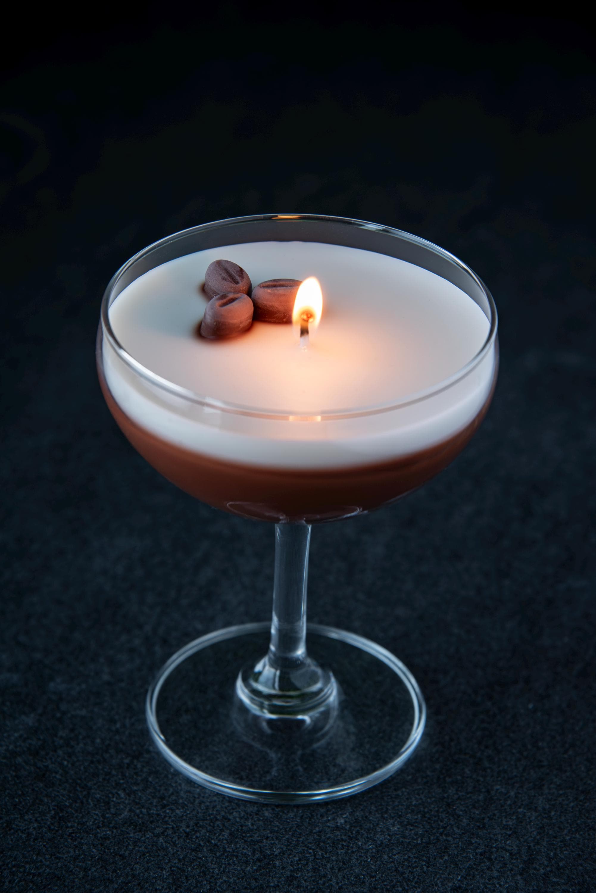 Espresso Martini Candle - Coupe Glass / Coffee Candle / Espresso Martini Lovers / Espresso Lovers