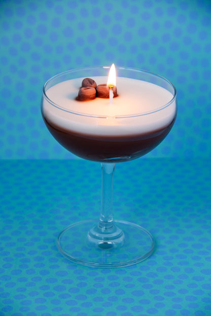 Espresso Martini Candle - Coupe Glass / Coffee Candle / Espresso Martini Lovers / Espresso Lovers