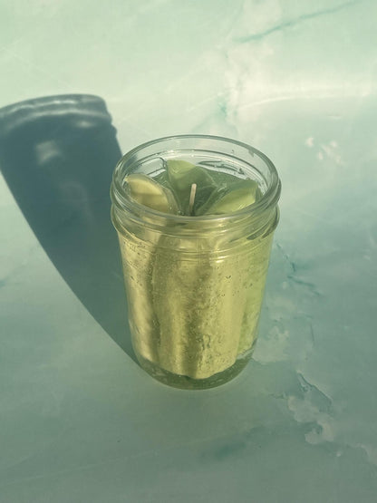 Pickle Jar Candle / Pickle Candle / Pickle Lovers / jar Candle / food Candle / Beautiful Candle / Unique Candle