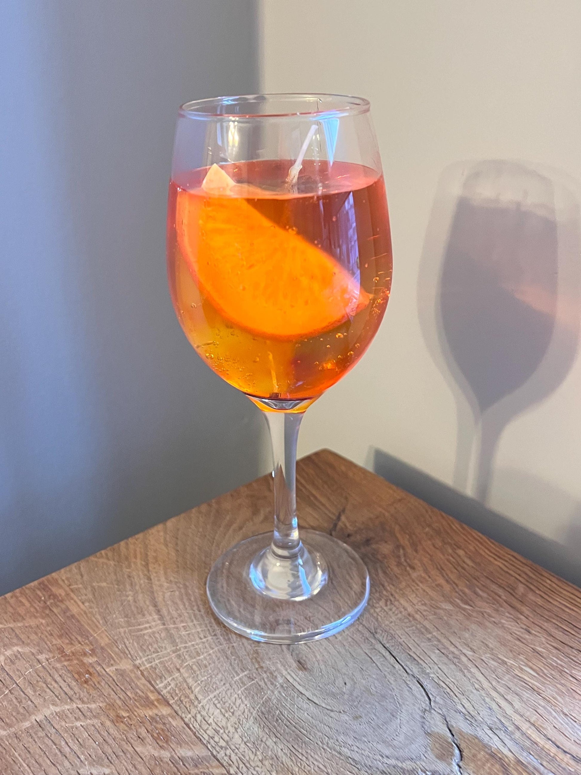 Aperol Spritz Candle / Gel wax Candle / Cocktail Candle / Drink Candles