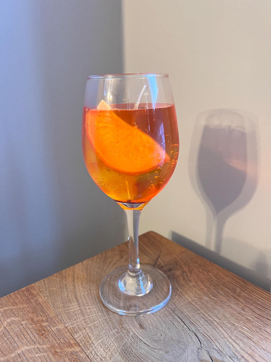 Aperol Spritz Candle / Gel wax Candle / Cocktail Candle / Drink Candles