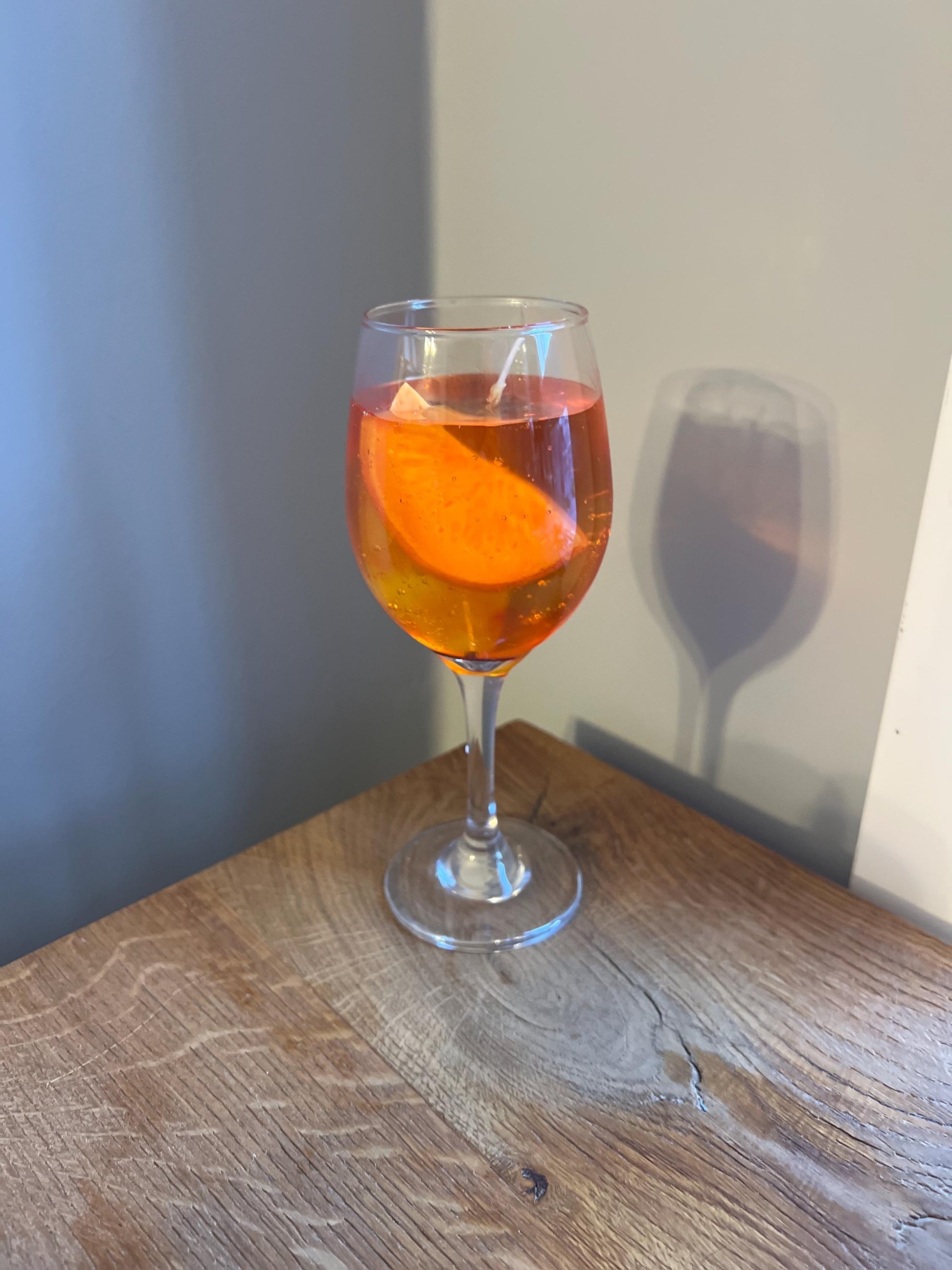 Aperol Spritz Candle / Gel wax Candle / Cocktail Candle / Drink Candles