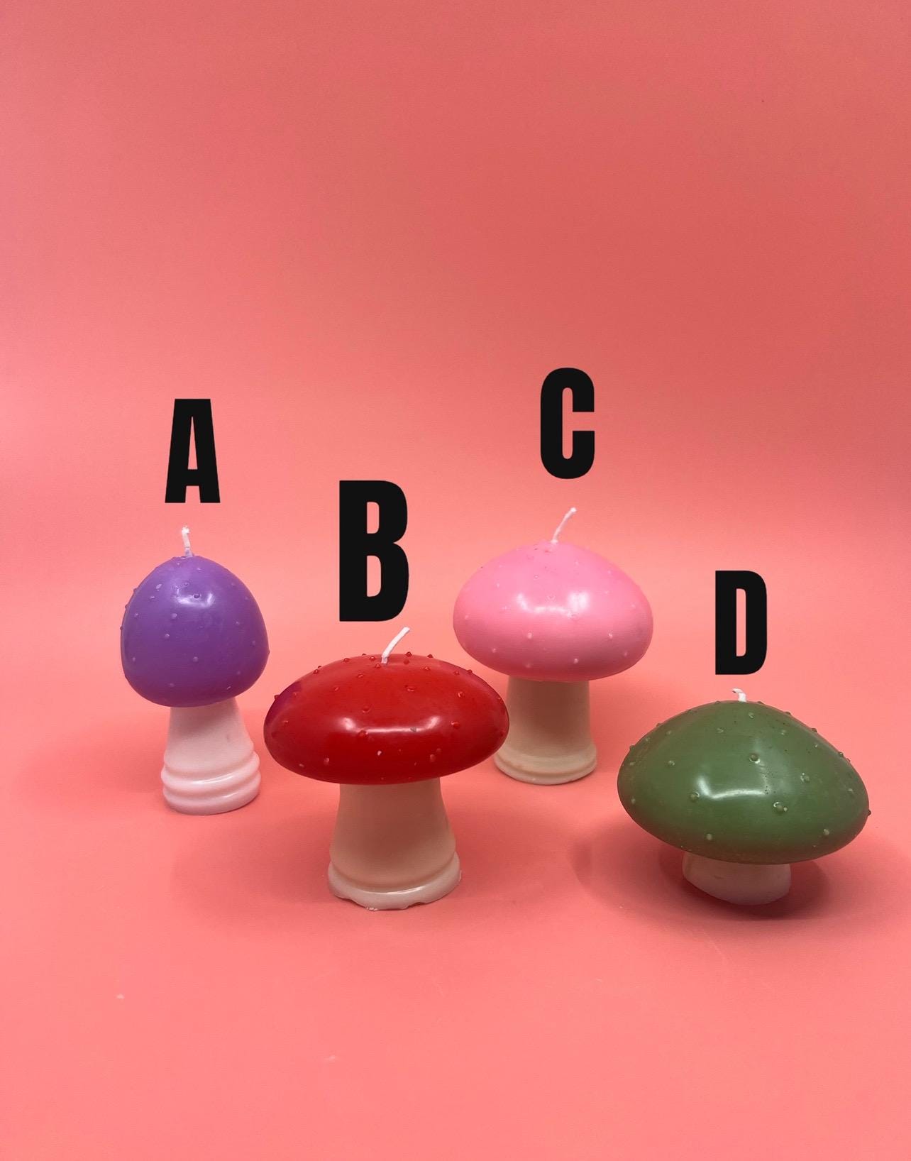 Mushroom Candles
