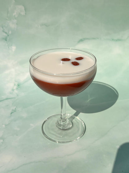 Espresso Martini Candle - Short Coupe Glass Realistic / Coffee Candle / Espresso Martini Lovers / Espresso Lovers