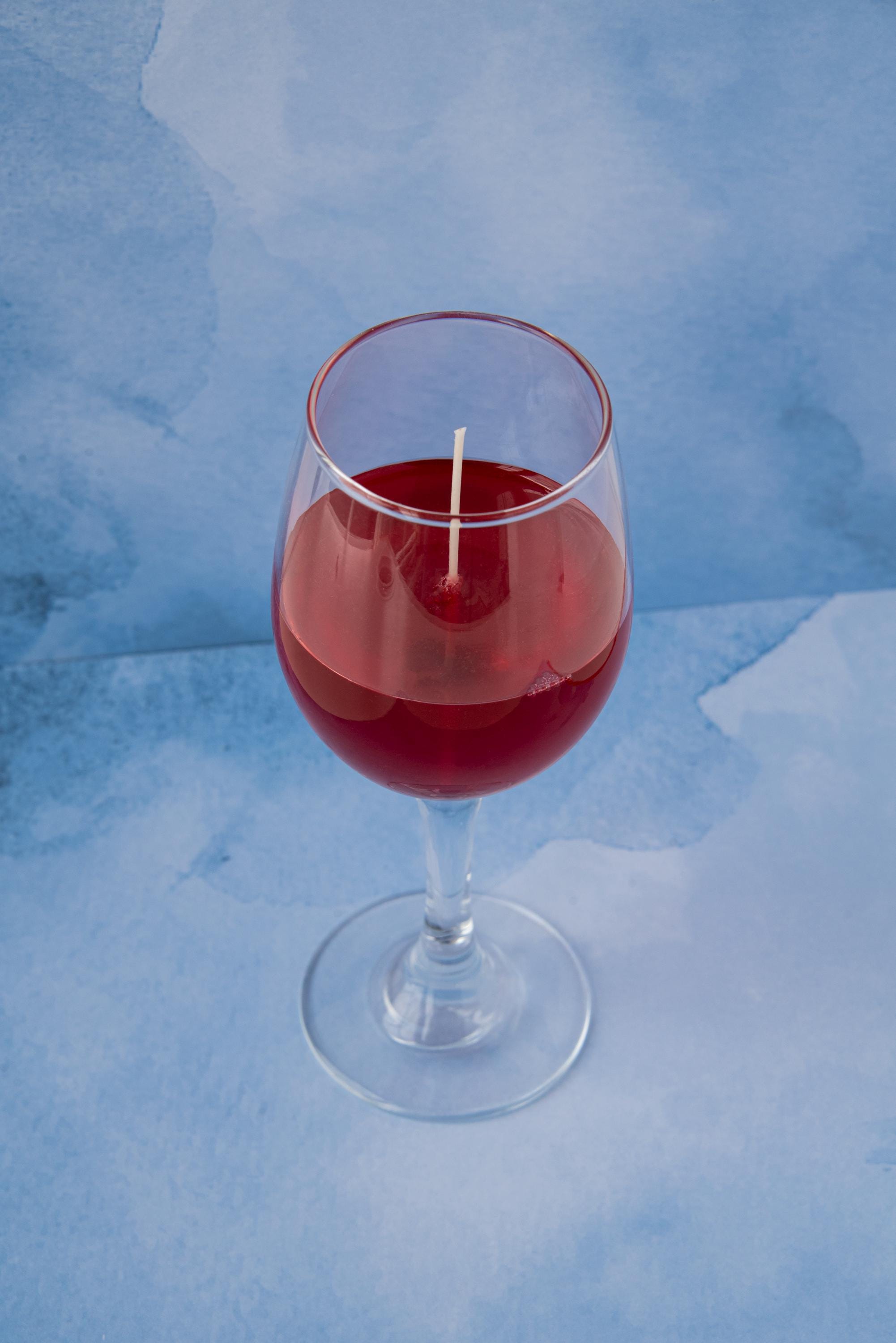 Red Wine Candle / Wine Candle / Gel Wax Candle / Drink Candles / cocktail candles