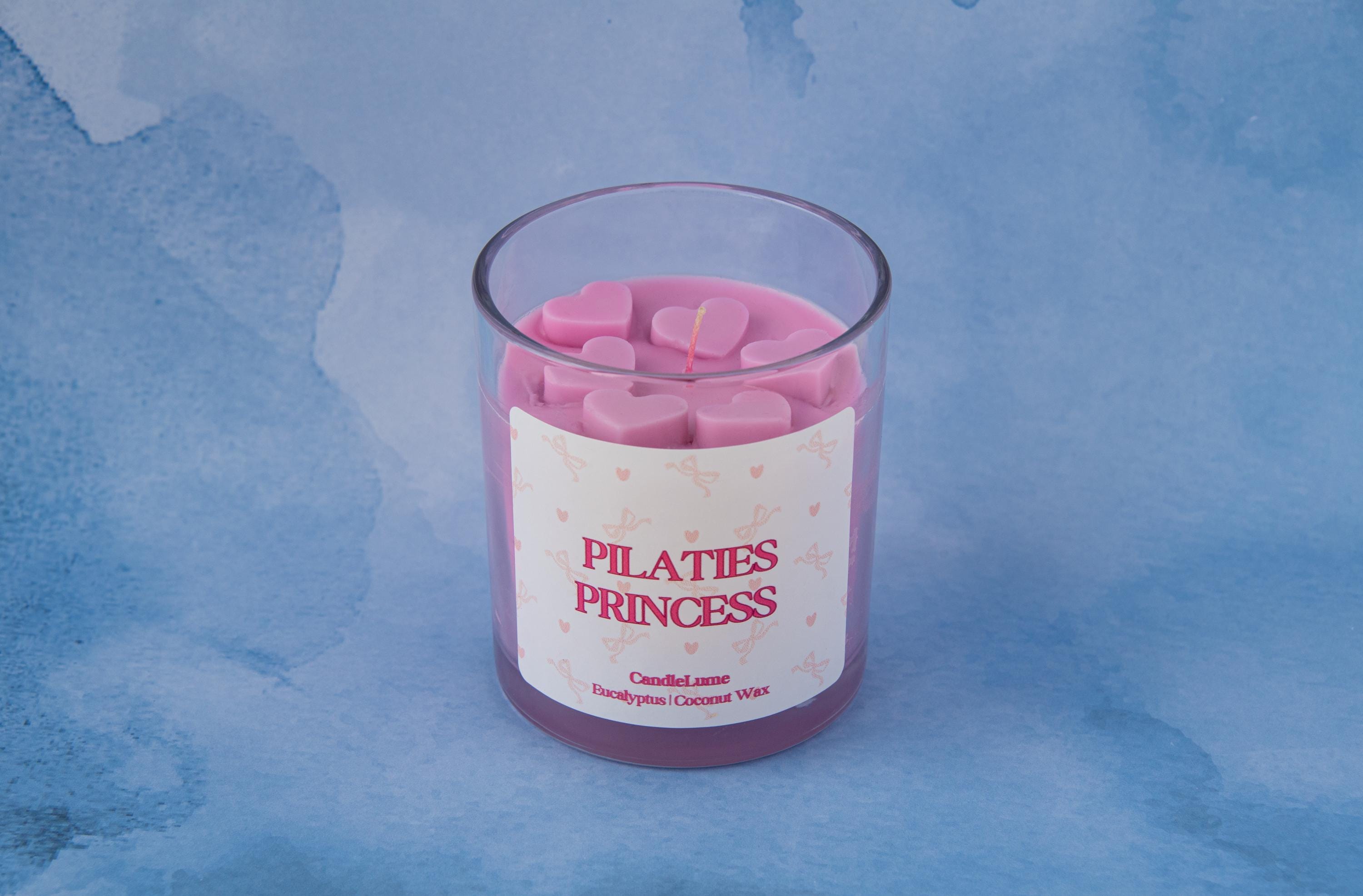 Pilates Princess Candle / Pilates Lovers / Pilates Candle / Pilates Decor / Cute Candle / Adorable Candle