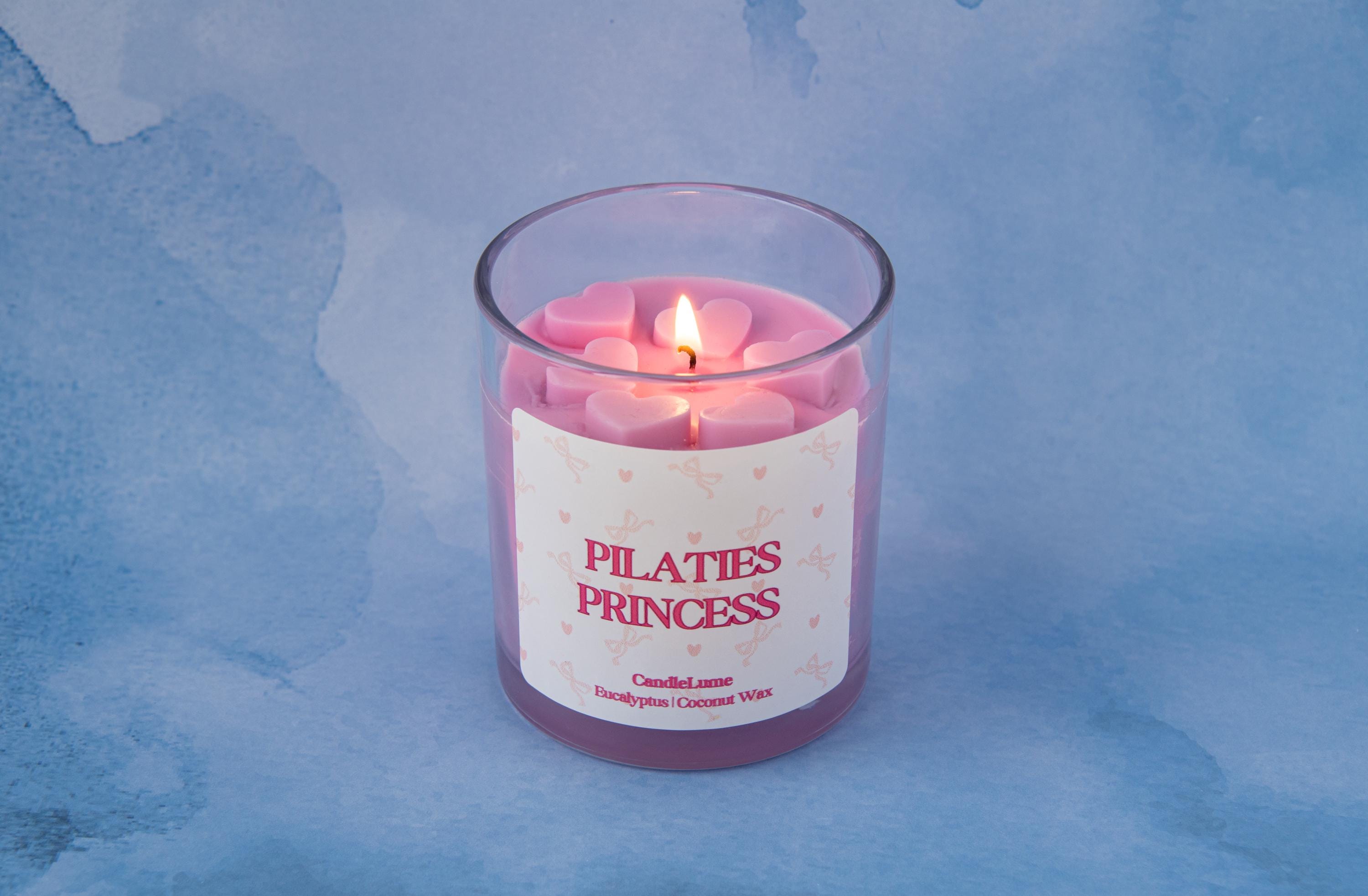 Pilates Princess Candle / Pilates Lovers / Pilates Candle / Pilates Decor / Cute Candle / Adorable Candle