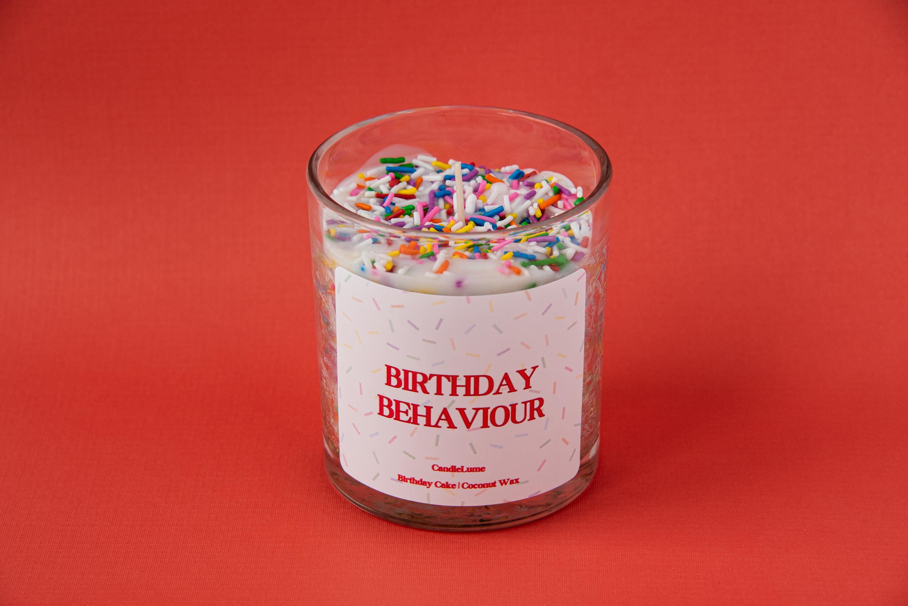 Birthday Behaviour Candle / Birthday Cake Candle / Cake Lovers / Birthday Gift Ideas / Birthday Candle