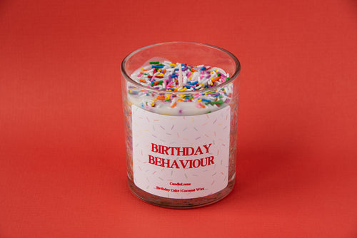 Birthday Behaviour Candle / Birthday Cake Candle / Cake Lovers / Birthday Gift Ideas / Birthday Candle