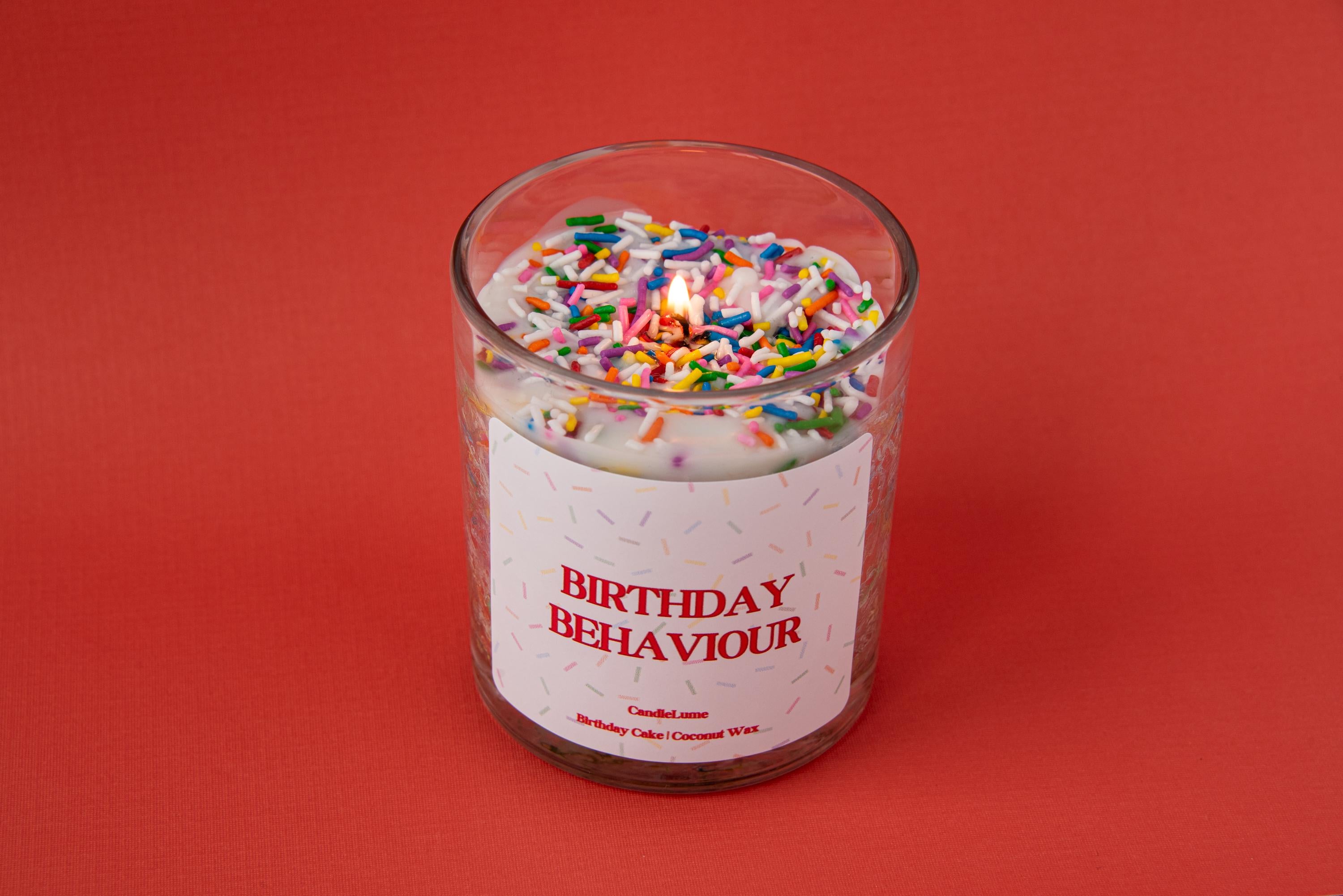 Birthday Behaviour Candle / Birthday Cake Candle / Cake Lovers / Birthday Gift Ideas / Birthday Candle