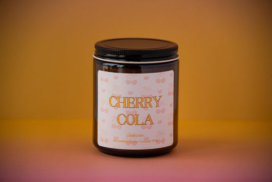 Cherry Cola Candle / Yummy Candle / Coconut Wax Candles / Y2K Candle / Funny Candles / New Home Gifts