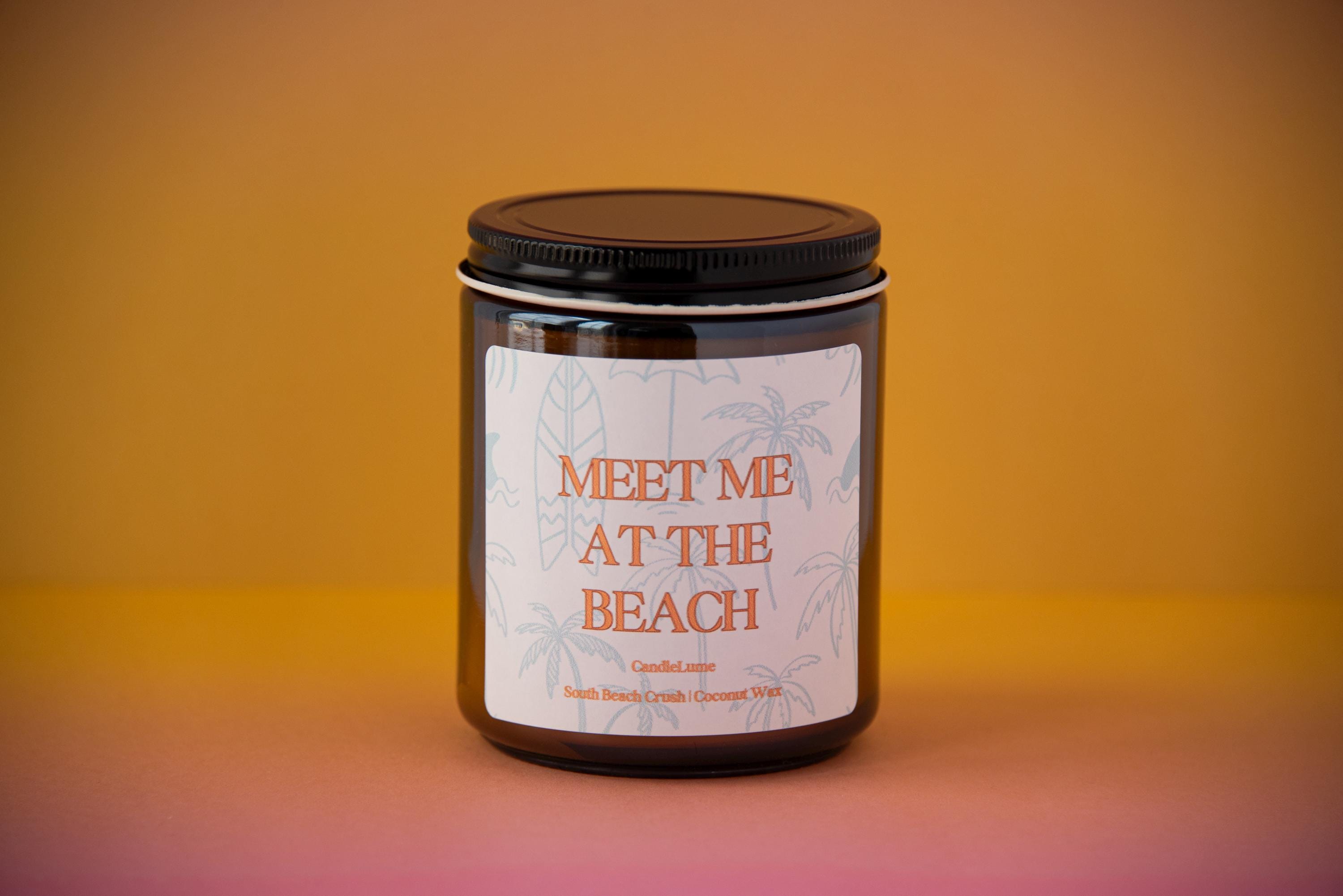 Meet Me At The Beach Candle/ Vacation Candle / Coconut Wax Candles / Beachy / Coastal Theme / New Home Gifts