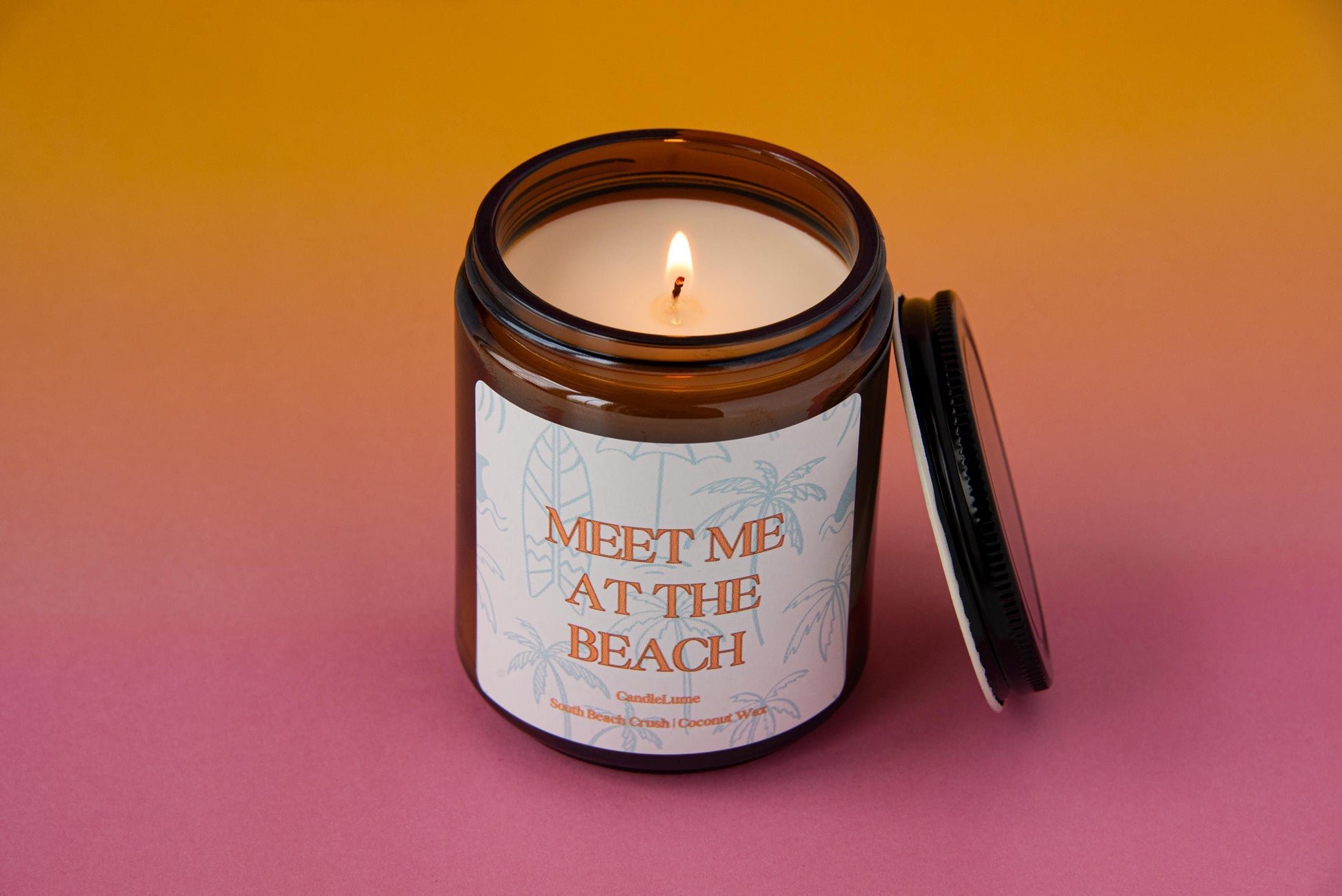 Meet Me At The Beach Candle/ Vacation Candle / Coconut Wax Candles / Beachy / Coastal Theme / New Home Gifts
