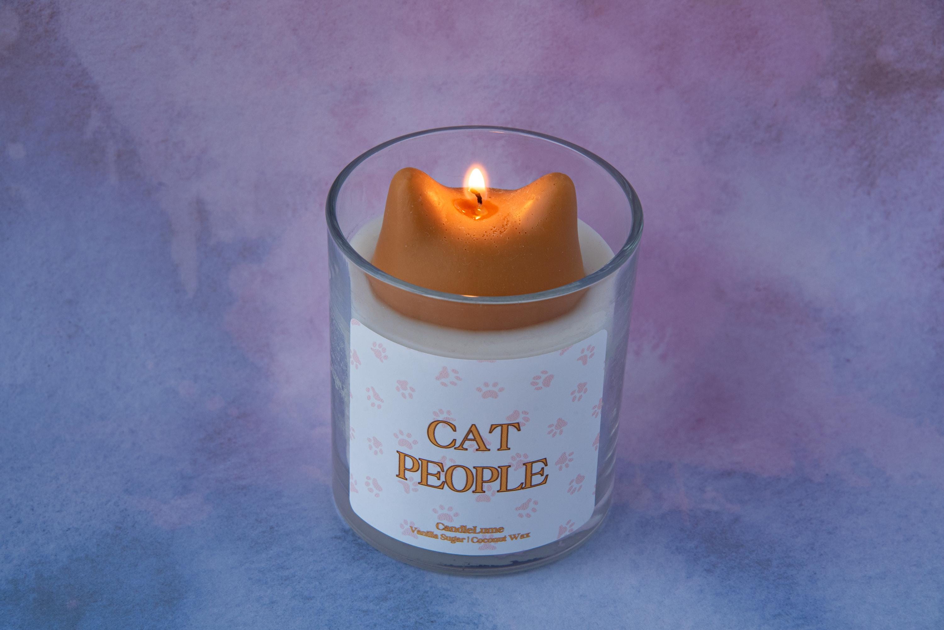 Cat People Candle / Cat Lovers Candle / Pet Lovers / Animal Lovers / Adorable Candle