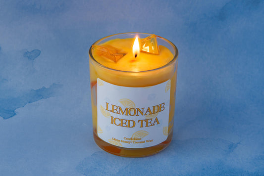 Lemonade Candle / Lemonade Iced Tea Candle / Summer Candle / Gel Wax Candle / Drink Candles
