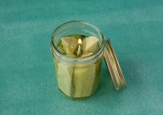 Pickle Jar Candle / Pickle Candle / Pickle Lovers / jar Candle / food Candle / Beautiful Candle / Unique Candle