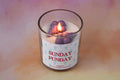 Sunday Funday Candle / Sunday Candle / Fun Candle / Beautiful Candle / Sunday Funday