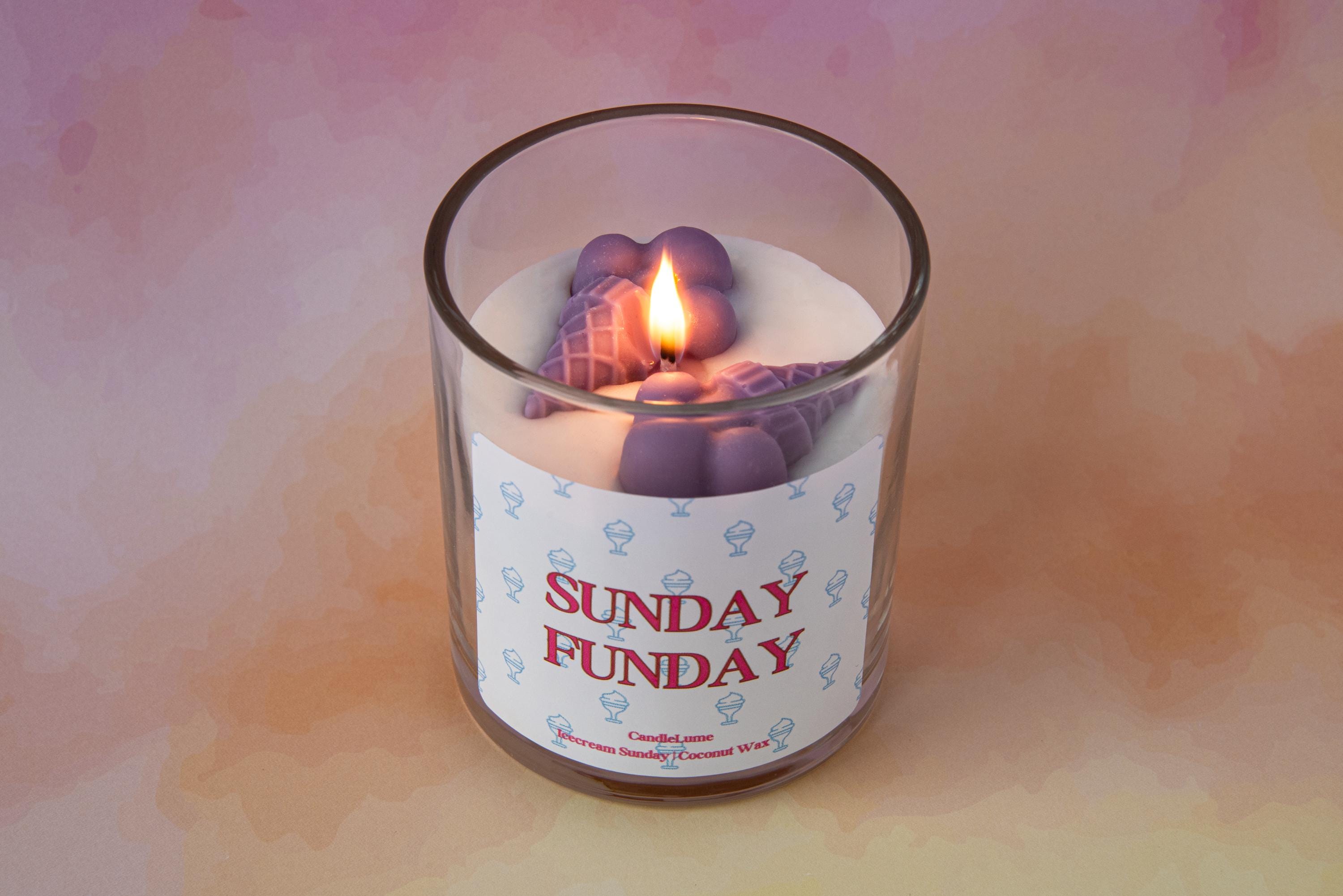 Sunday Funday Candle / Sunday Candle / Fun Candle / Beautiful Candle / Sunday Funday