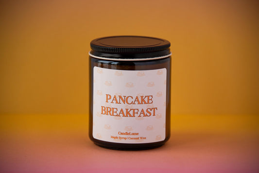 Pancake Breakfast Candle / Breakfast Candle / Coconut Wax Candles / Fun Gift Ideas / Funny Candles / New Home Gifts