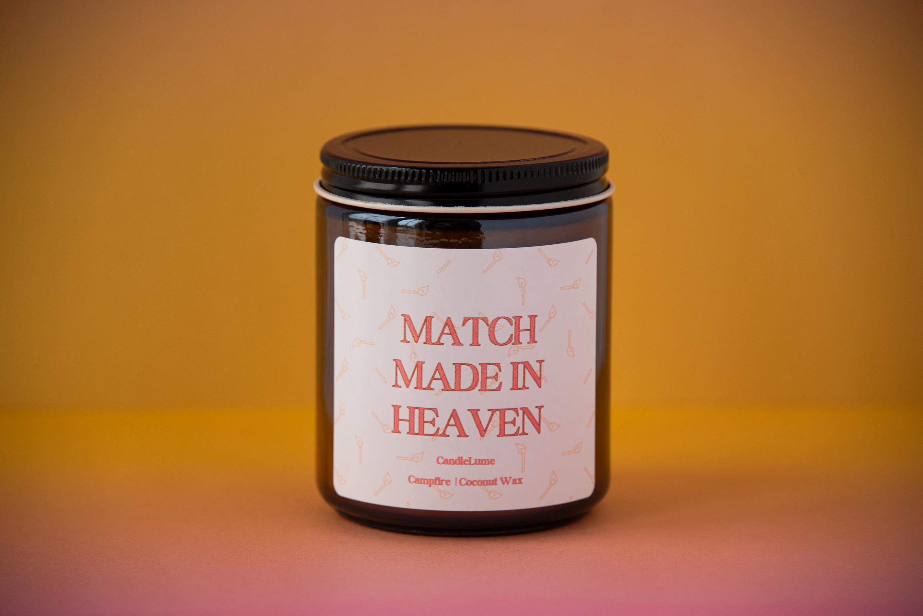 Match Made in Heaven Candle / Romantic Candle / Coconut Wax Candles / Valentines Candles / New Home Gifts