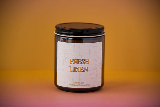 Fresh linen Candle / Laundry Candle / Coconut Wax Candles / Linen Scented / New Home Gifts