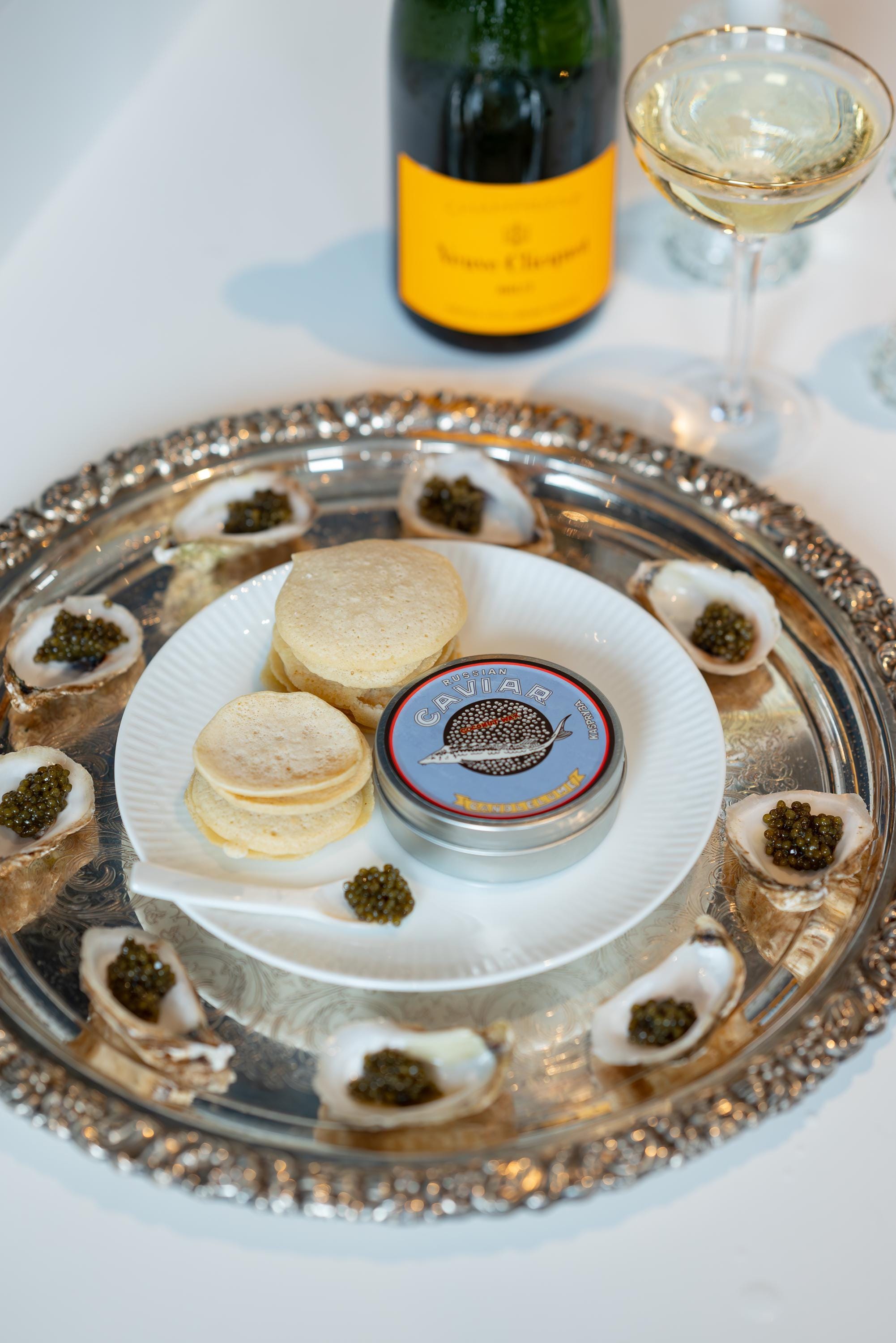 Caviar Tin Candle - Luxe Novelty Candle In Metal Tin | Elegant Food Candle Gift | Handmade Coconut Wax Candle for Home Decor & Gifting