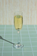 champagne glass candle / gel wax candle / champagne showers / sparkling wine candle / drink candles