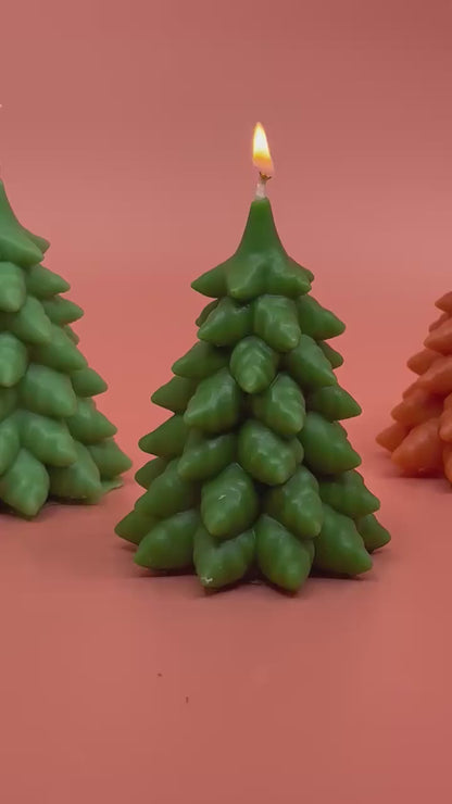 Christmas Tree / Pine Tree / Christmas Decor / Christmas Candle / Adorable Candle / Beautiful Candle