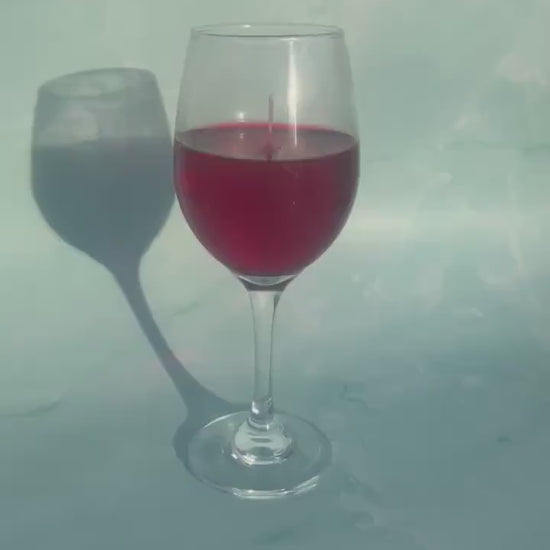 Red Wine Candle / Wine Candle / Gel Wax Candle / Drink Candles / cocktail candles