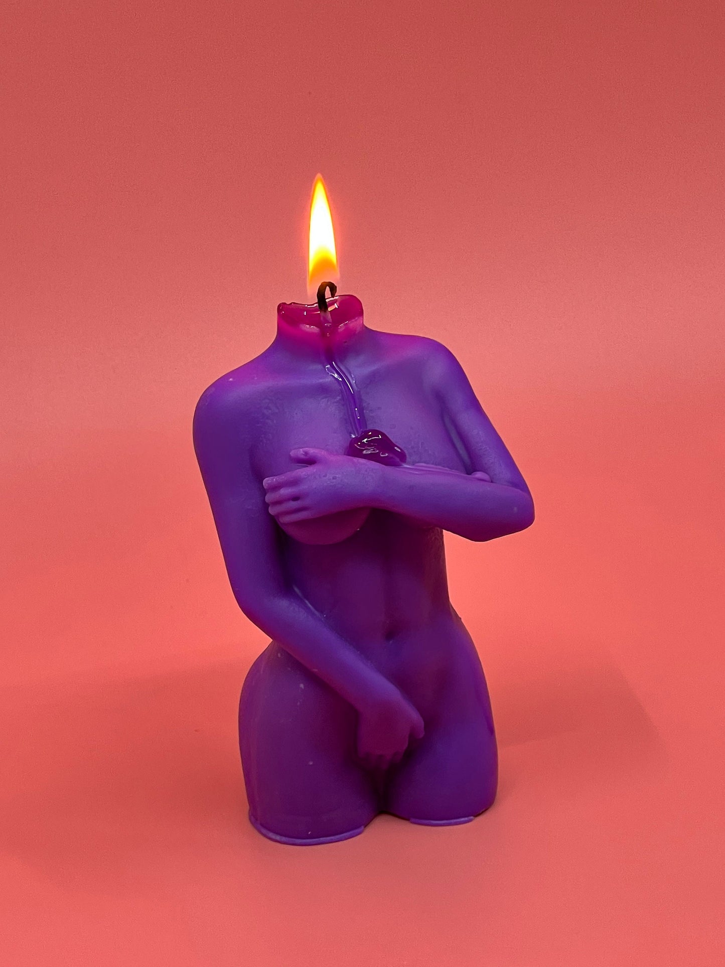 Covering Female Body Candle