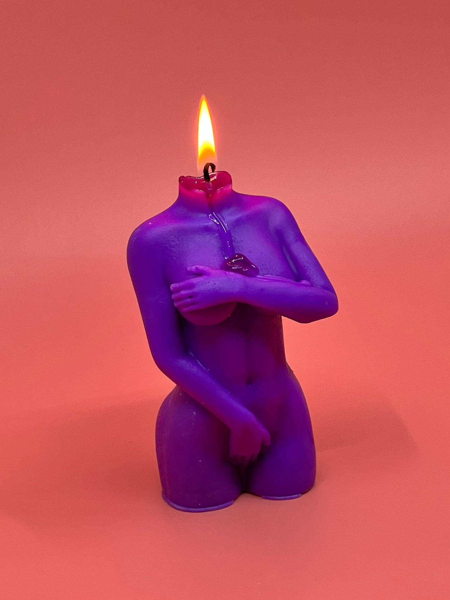 Covering Female Body Candle