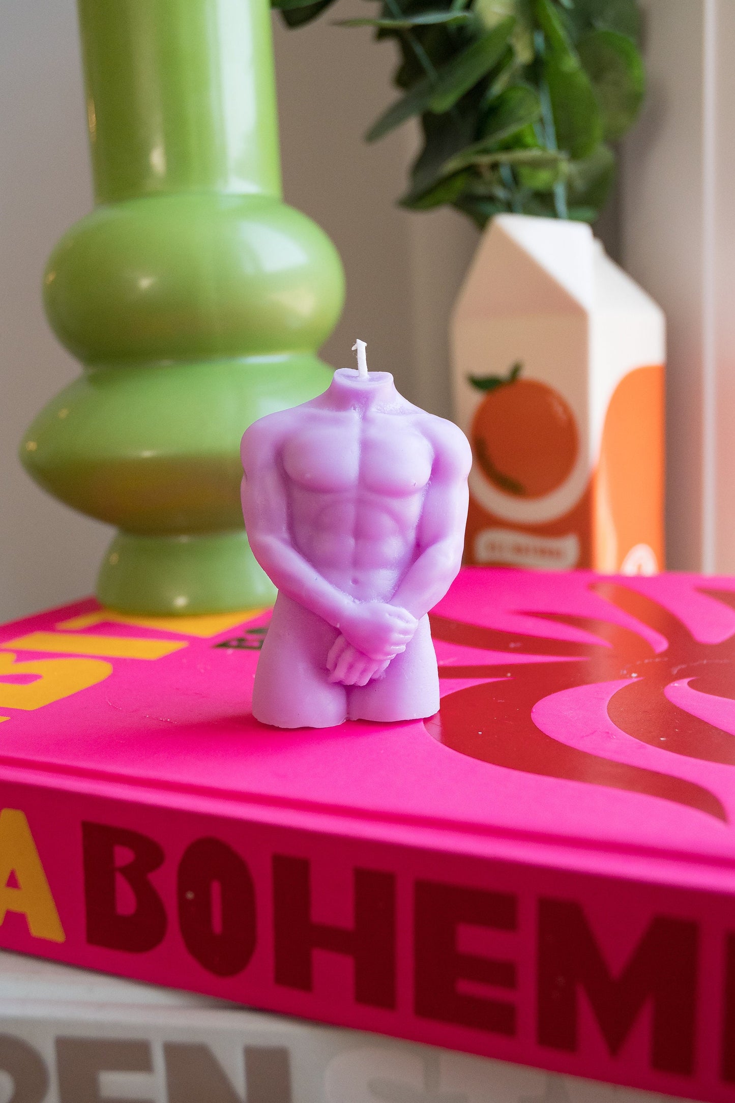 Male Body Candle