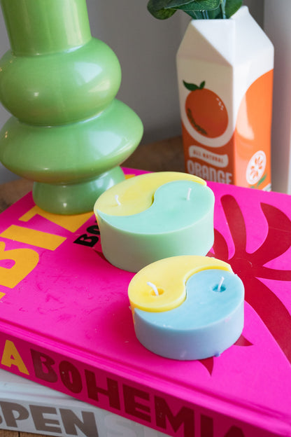 Custom Large Yin Yang Candle / Yin Yang Candle / Mix and Match Colour / Beautiful Candle / Fun Candle / Unique Candle