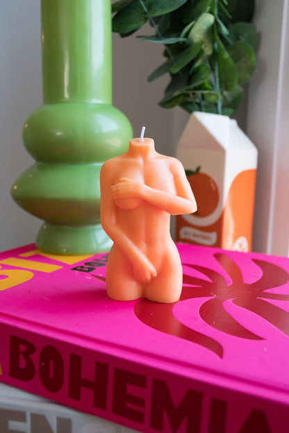 Covering Female Body Candle