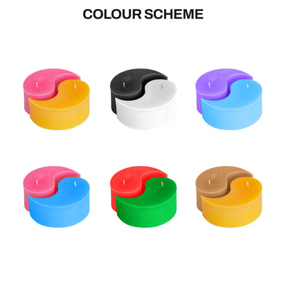 Custom Large Yin Yang Candle / Yin Yang Candle / Mix and Match Colour / Beautiful Candle / Fun Candle / Unique Candle