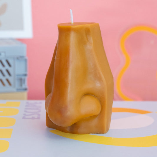 Nose Candle / Face Candle / Funny Candle / Abstract Candle / Home Decor / Unique Candle / Nice Candle