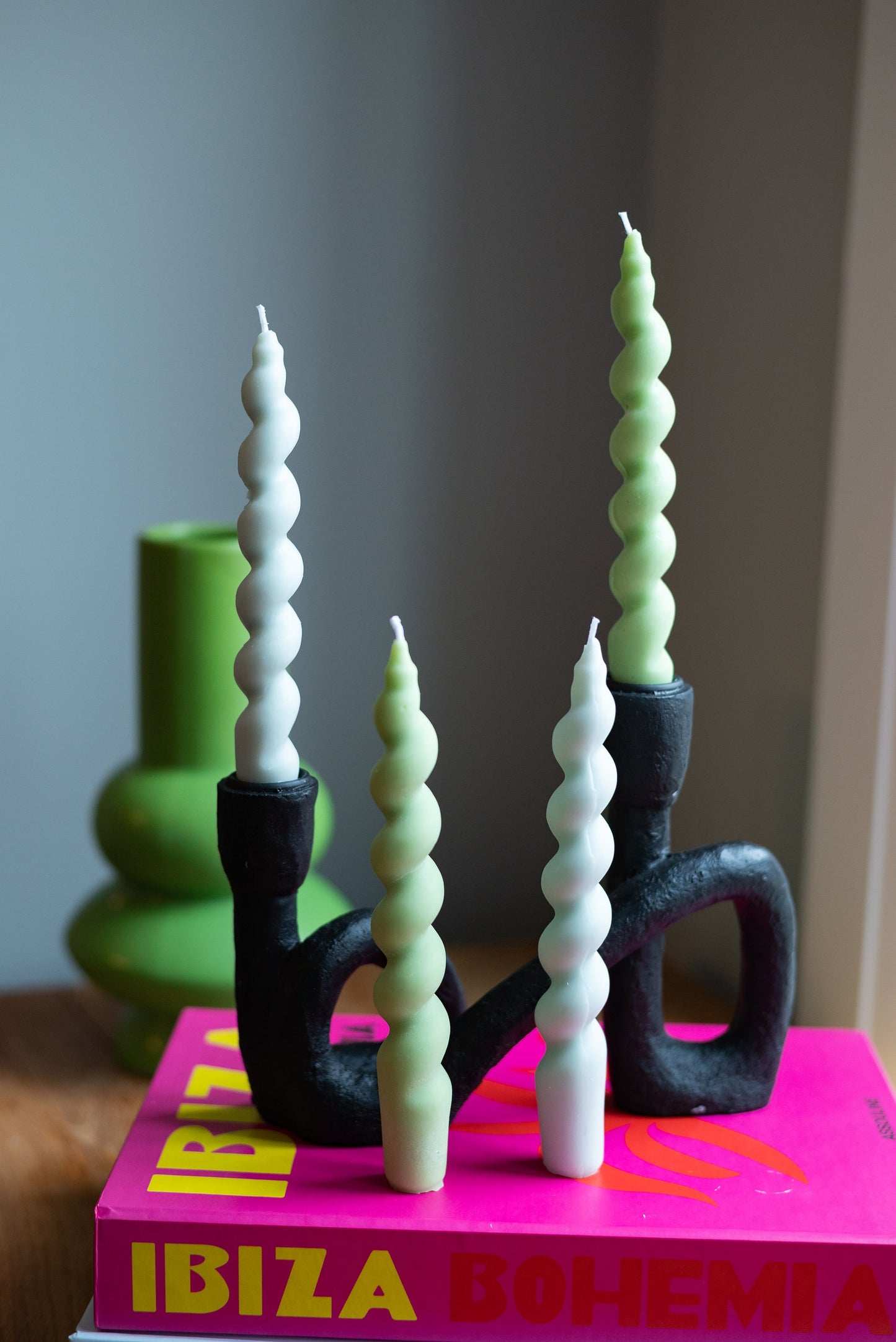 Pillar Candle / Twisted Pillar / Dinning Room Candle / Candle / Pillar Candle / Custom Made Candle